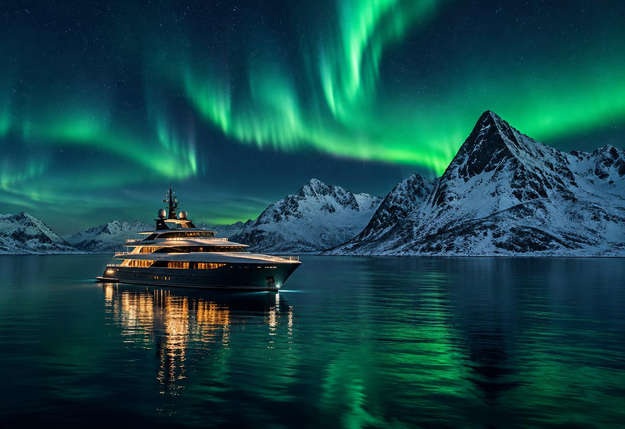 Midnight Sun & Northern Lights — illustrative image