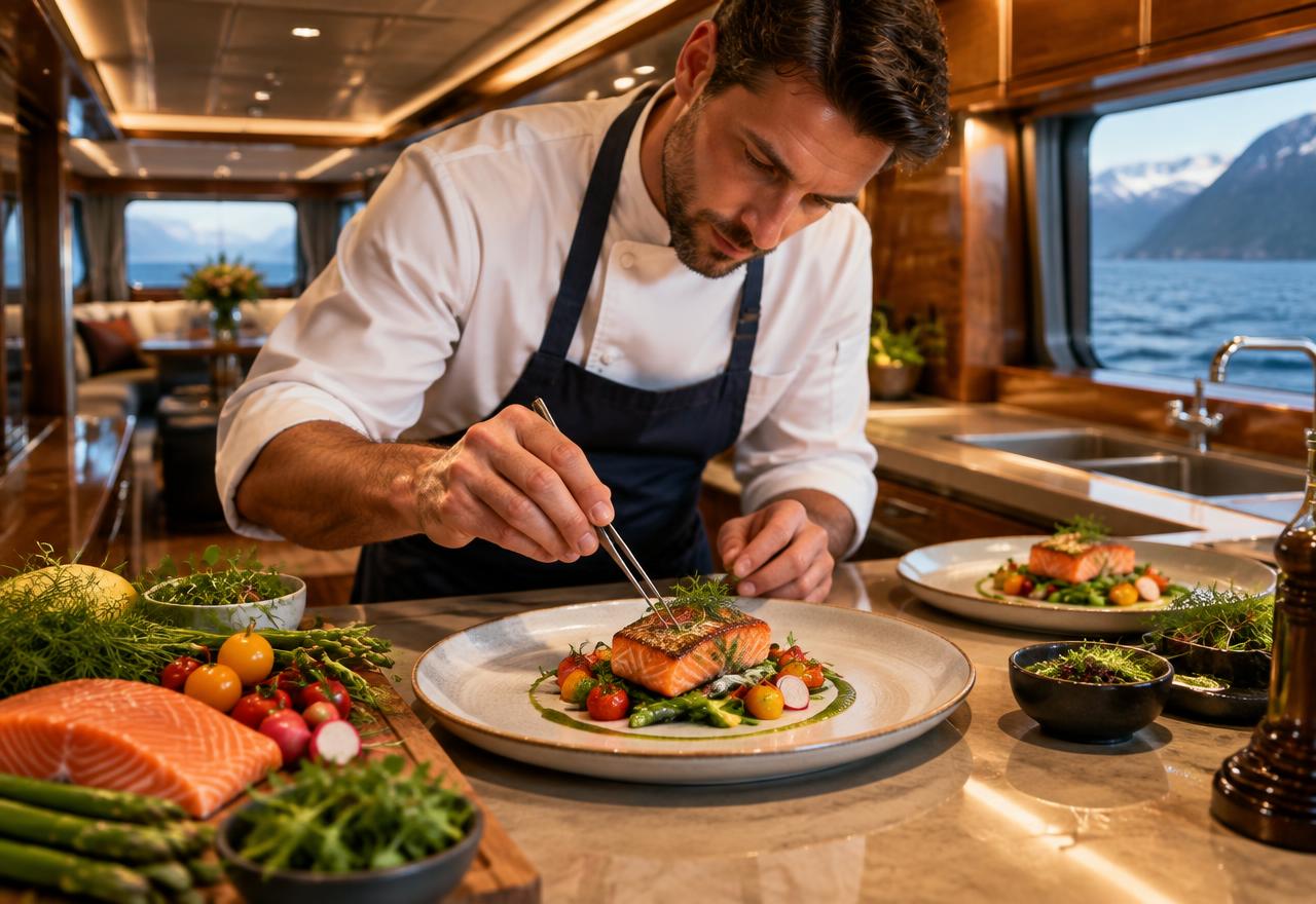 Private Chef Onboard — illustrative image